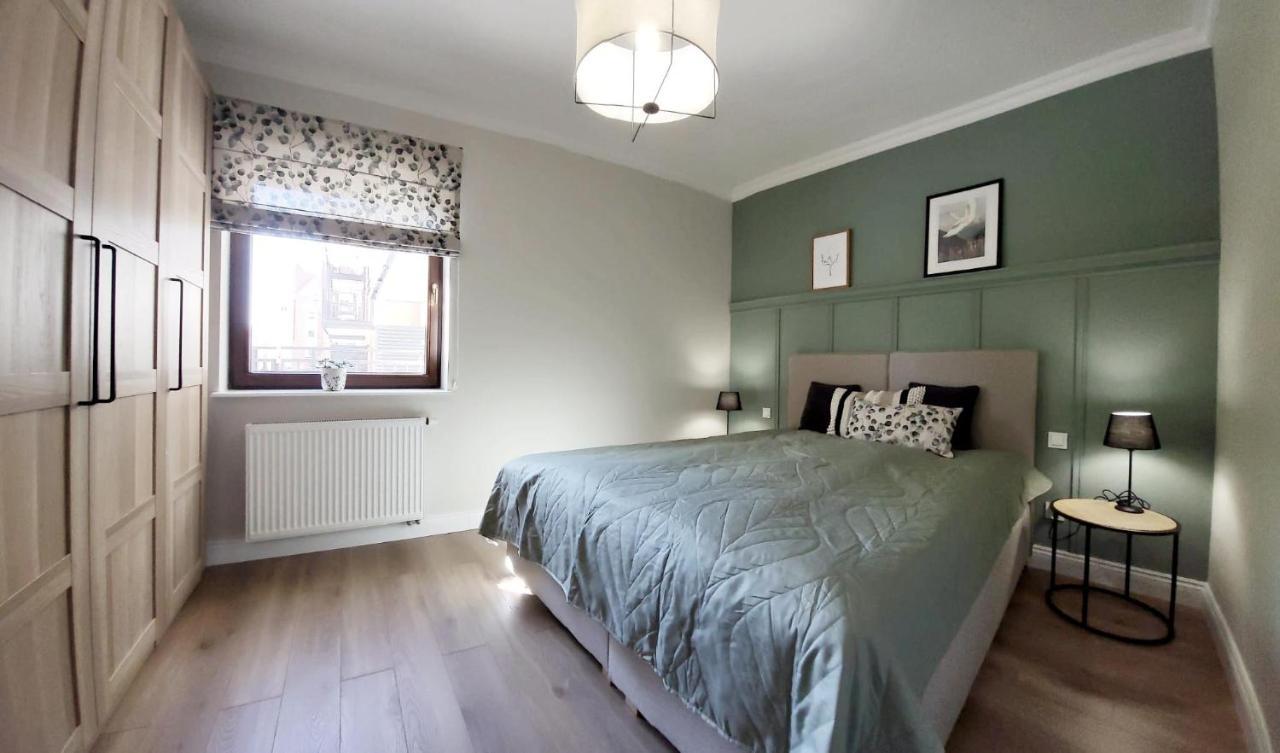 Komfortowy Apartament Przy Bramie Targowej Z Tarasem- Old Town Elblag Exteriör bild